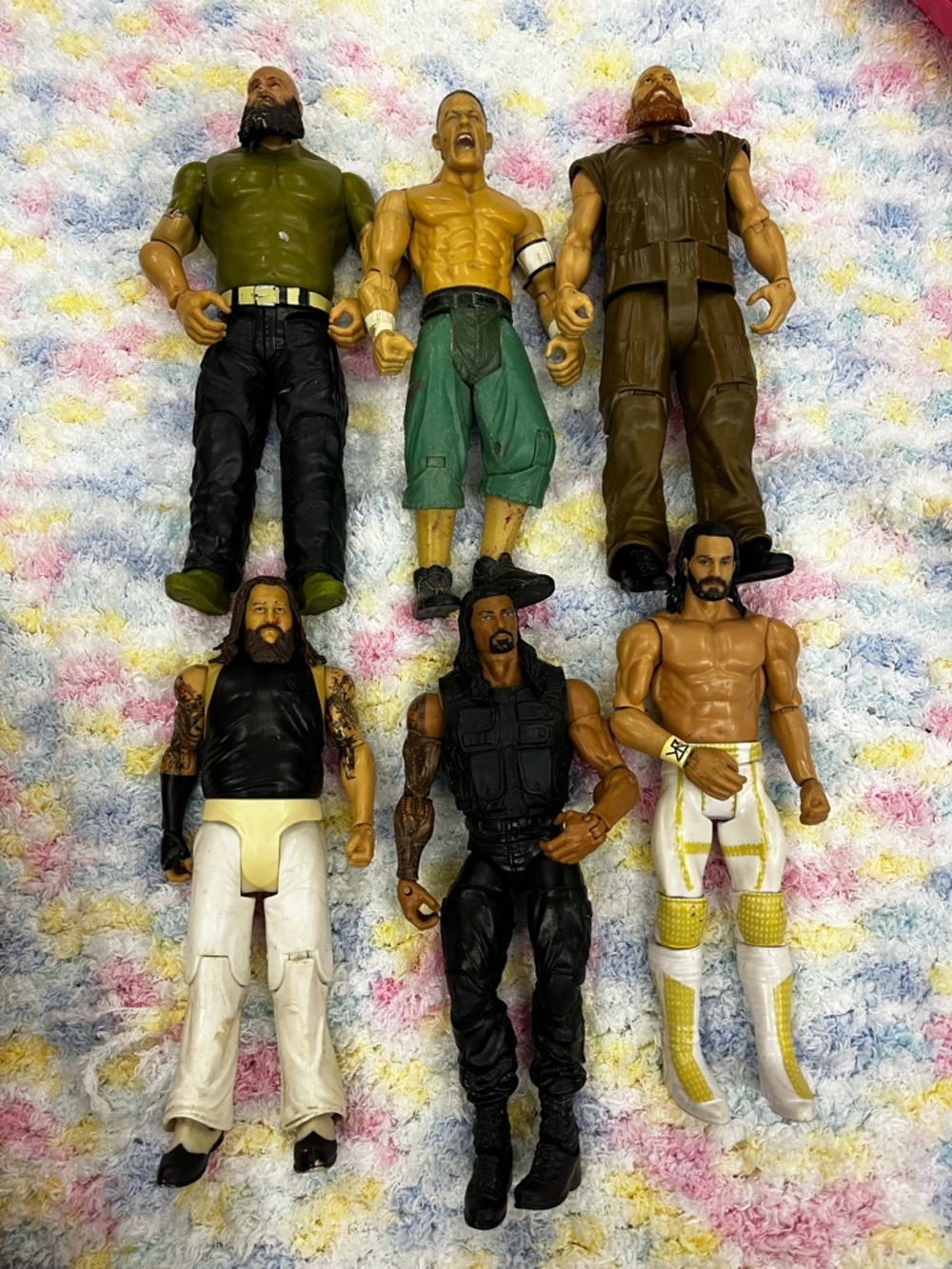 Wrestler WWE Action Figures Lot